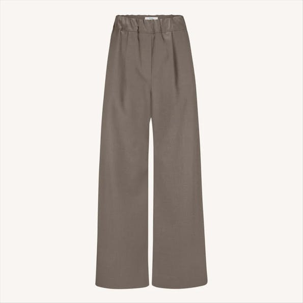 BY BAR - Beige Benji Melange broek