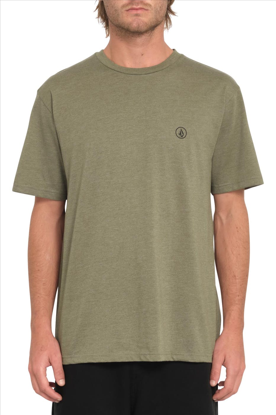 Volcom - Groene Circle Blanks T-shirt