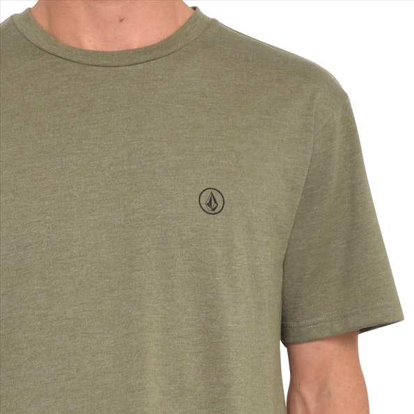 Volcom - Groene Circle Blanks T-shirt