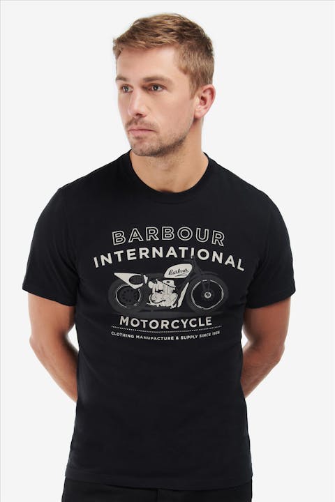 Barbour - Zwarte Alter T-shirt