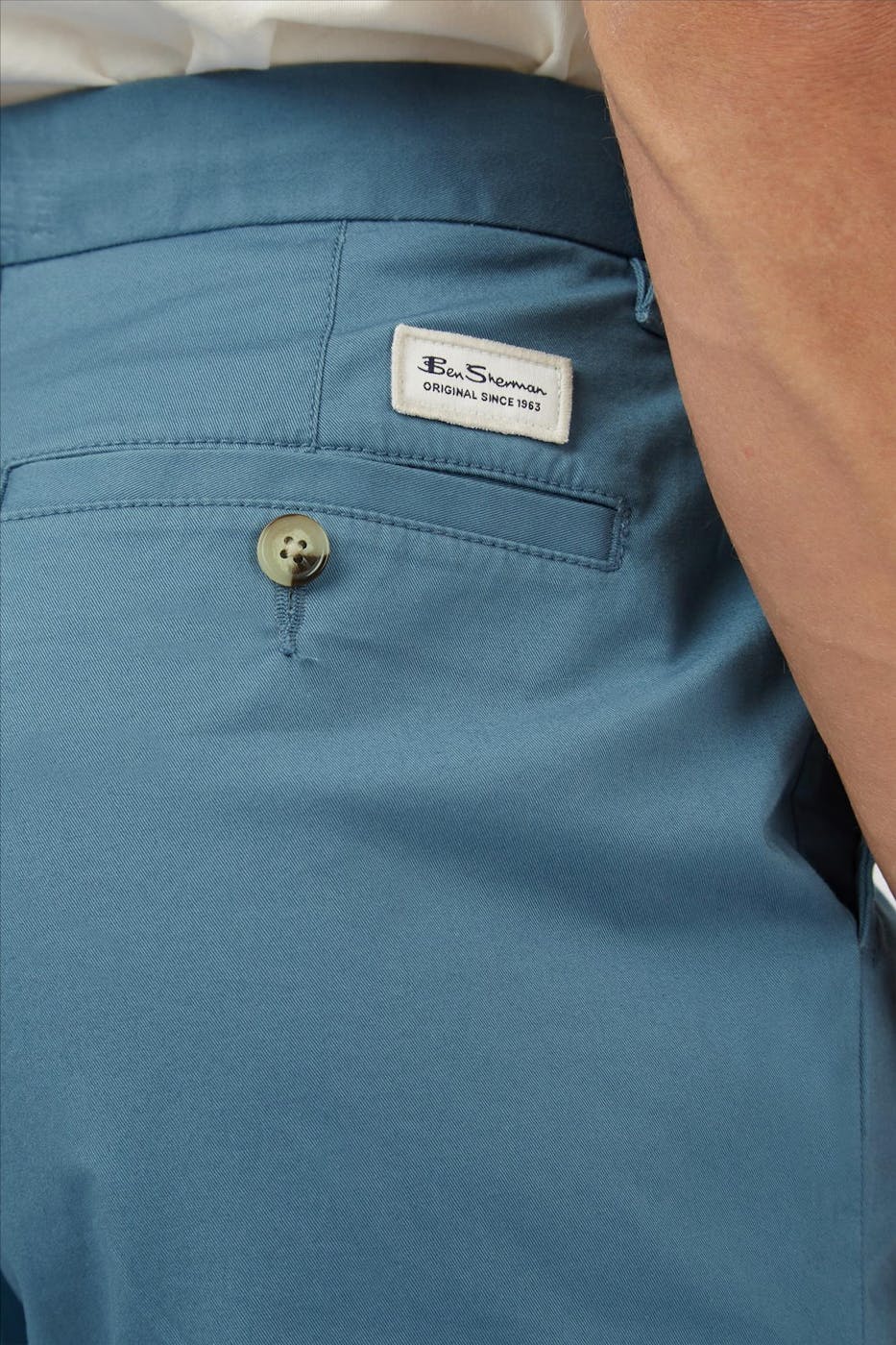 Ben Sherman - Blauwe Signature chino short