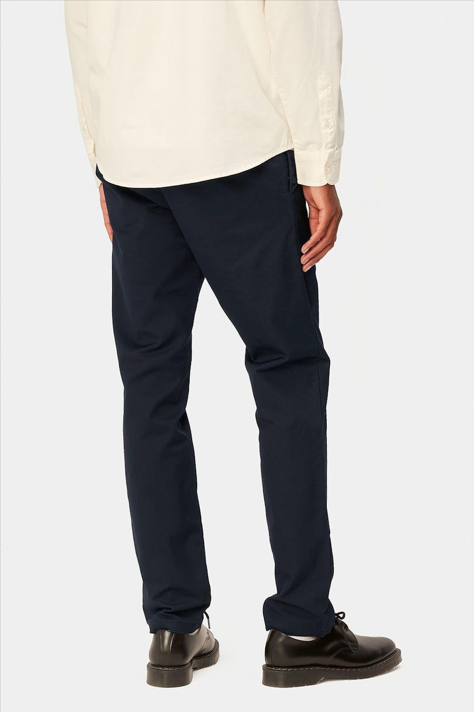 Carhartt WIP - Blauwe Sid Pant slim chino
