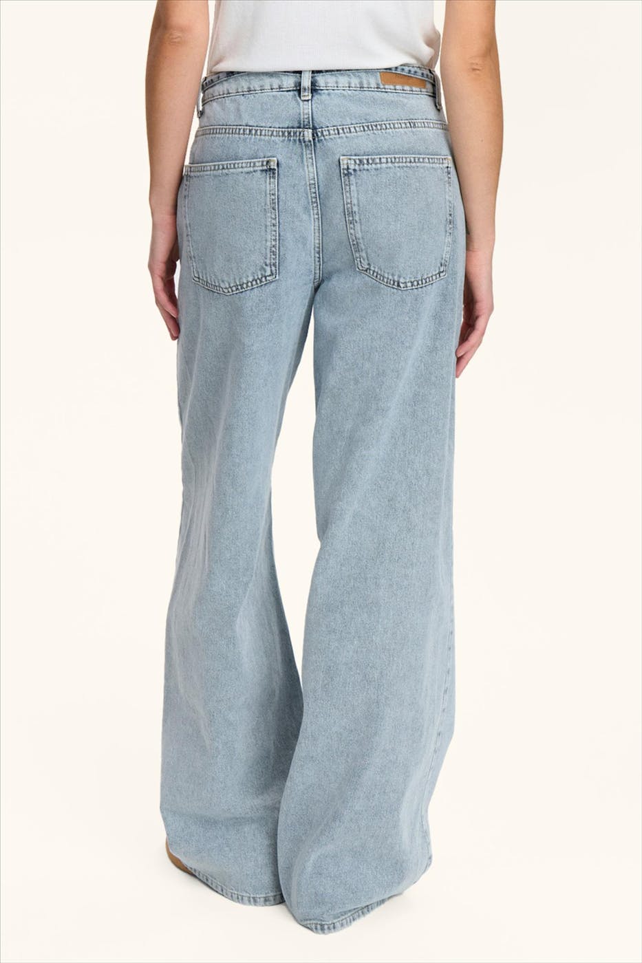 Nümph - Lichtblauwe Brooklyn wide jeans