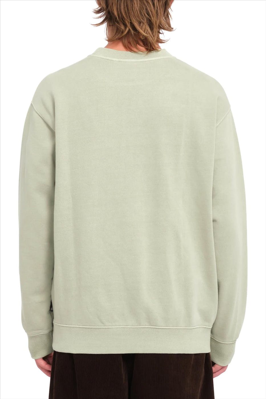 Volcom - Lichtgroene Single Stone sweater