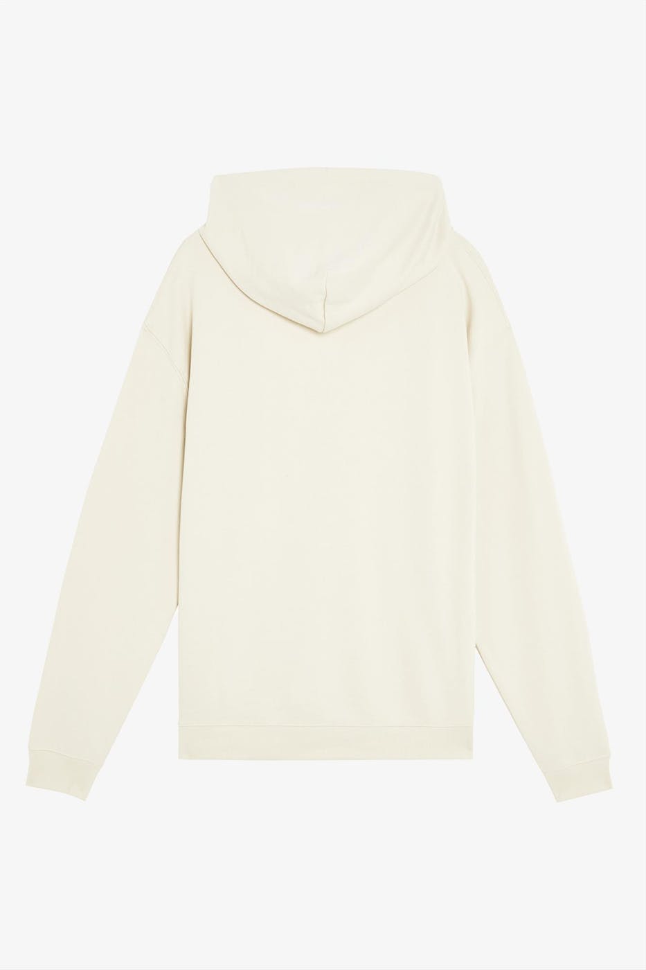 Lyle & Scott - Ecru Script Brushback hoodie