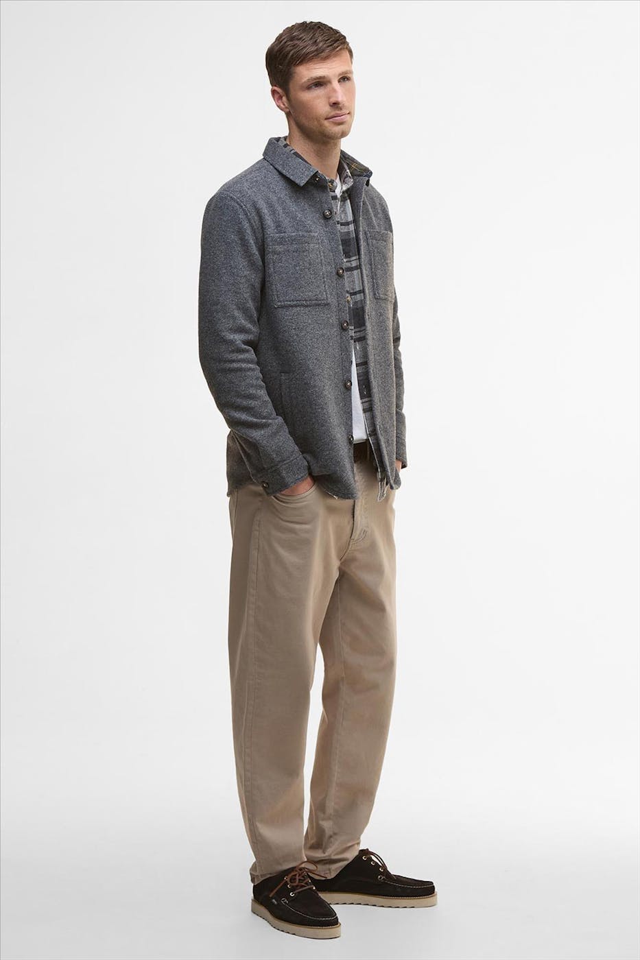 Barbour - Donkergrijze Marlow Tailored jas