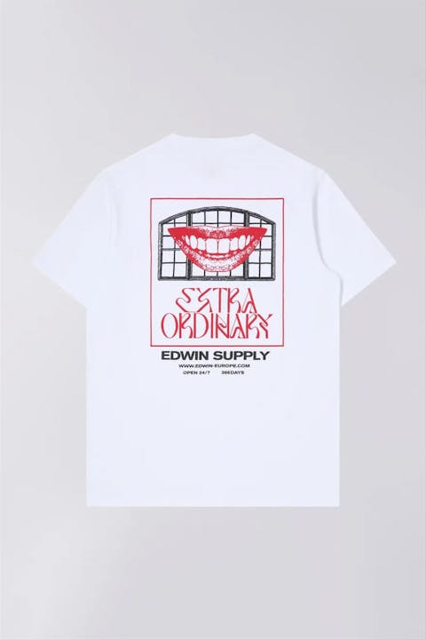 Edwin - Witte Extra Ordinary T-shirt