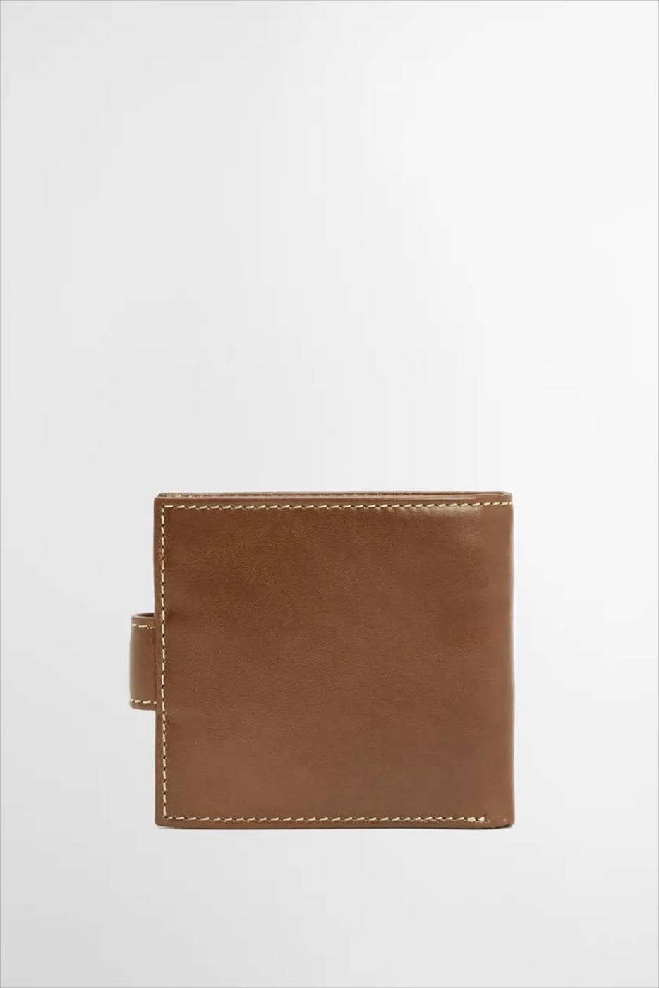 Barbour - Bruine Bolam Leather portemonnee