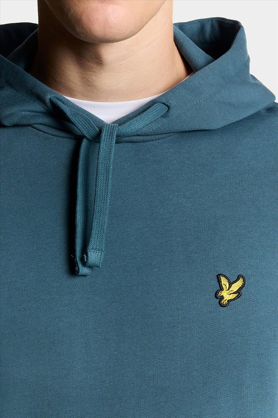 Lyle & Scott - Blauwe Pullover hoodie