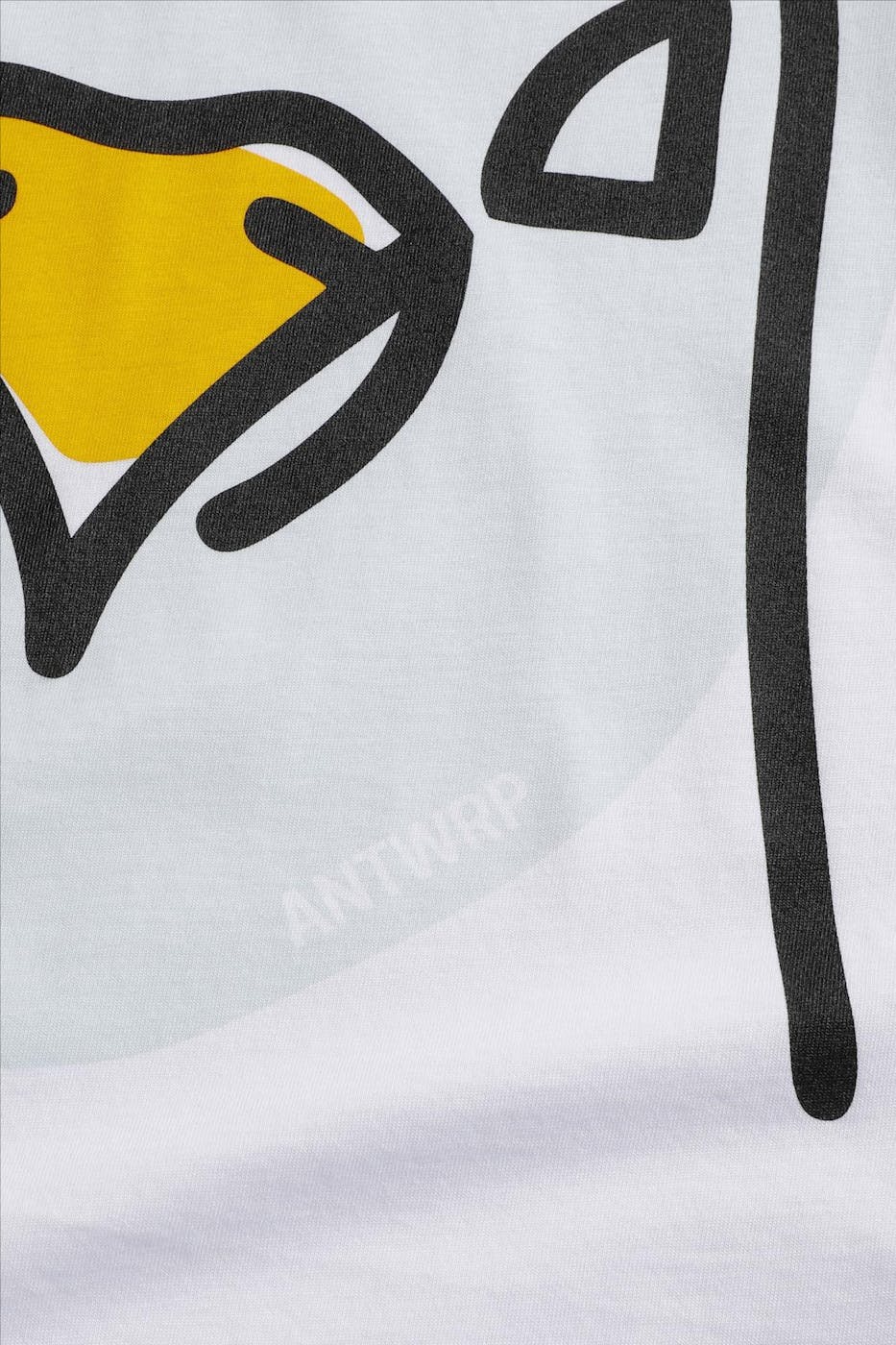 Antwrp - Witte Pigeon Backprint T-shirt