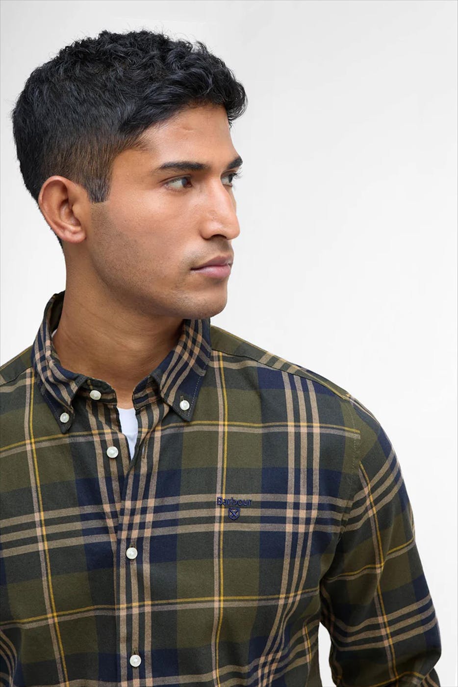 Barbour - Groen Edgar Checked hemd
