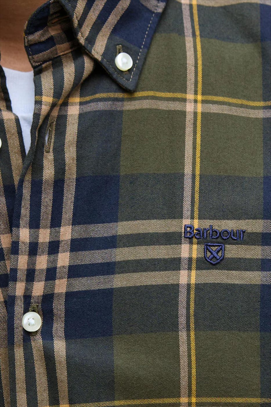 Barbour - Groen Edgar Checked hemd