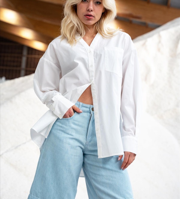 MSCH COPENHAGEN - Ecru Nadette Zenika blouse