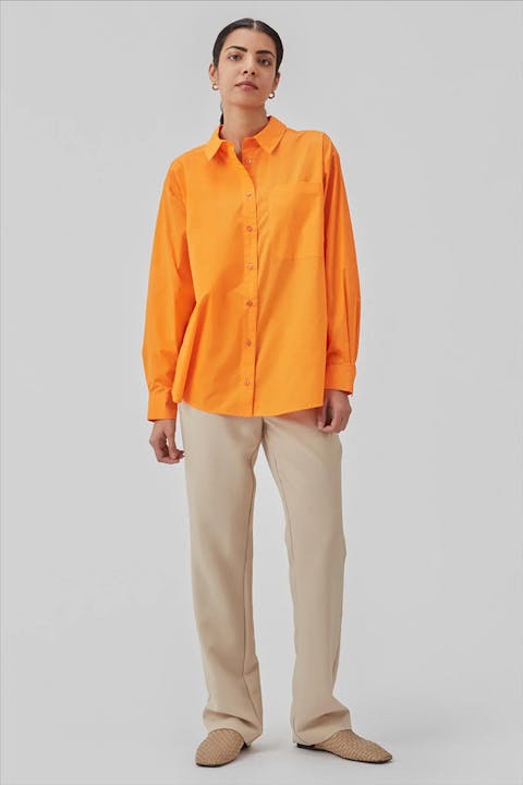 Modström - Oranje Tapir blouse