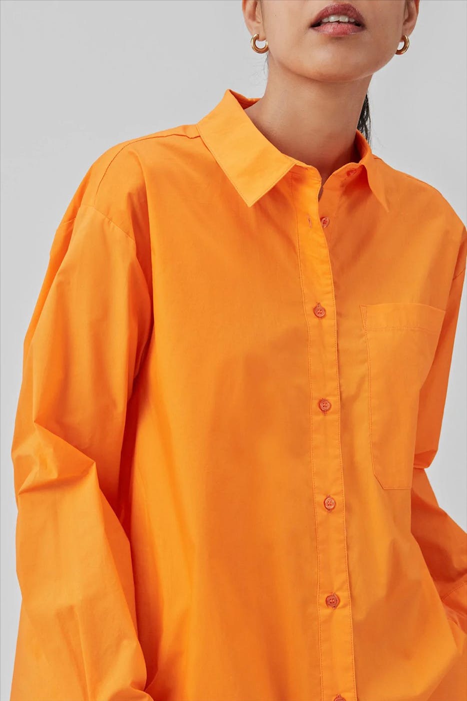 Modström - Oranje Tapir blouse