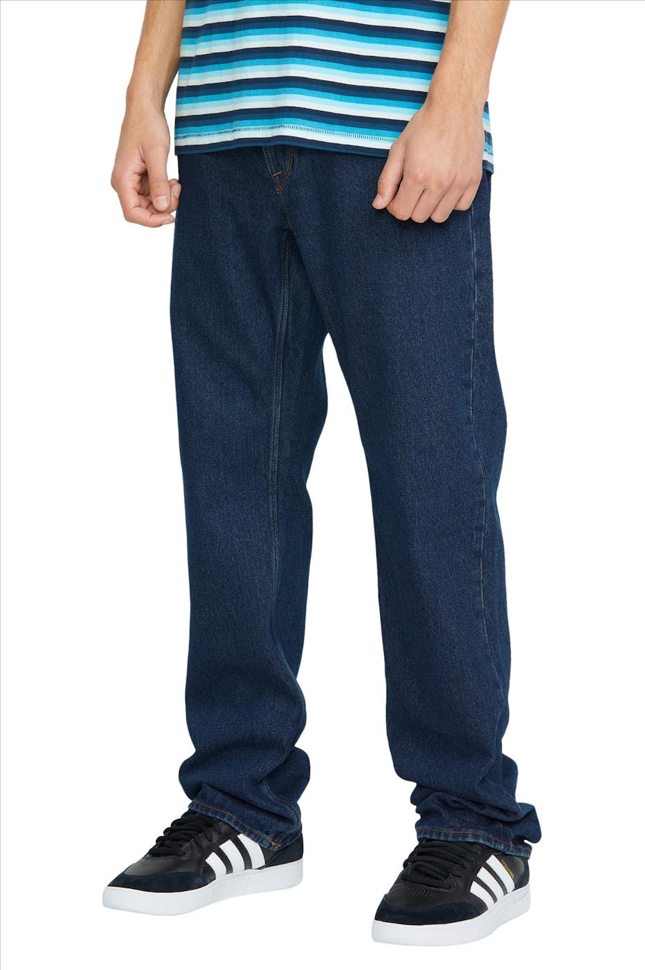 Volcom - Donkerblauwe Kinkade straight jeans