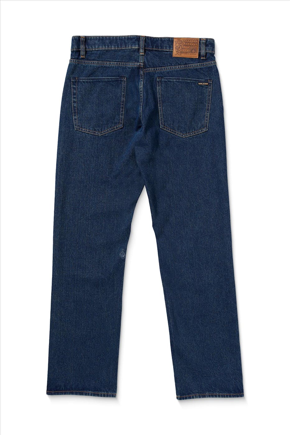 Volcom - Donkerblauwe Kinkade straight jeans