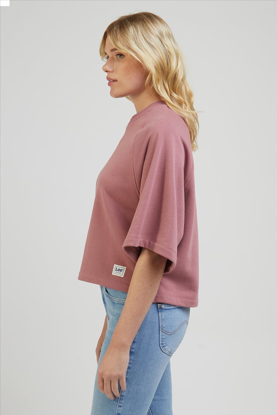 Lee - Roze Raglan sweatshirt
