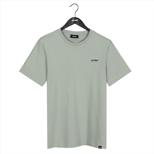 Antwrp - Lichtgroene Flower Logo T-shirt