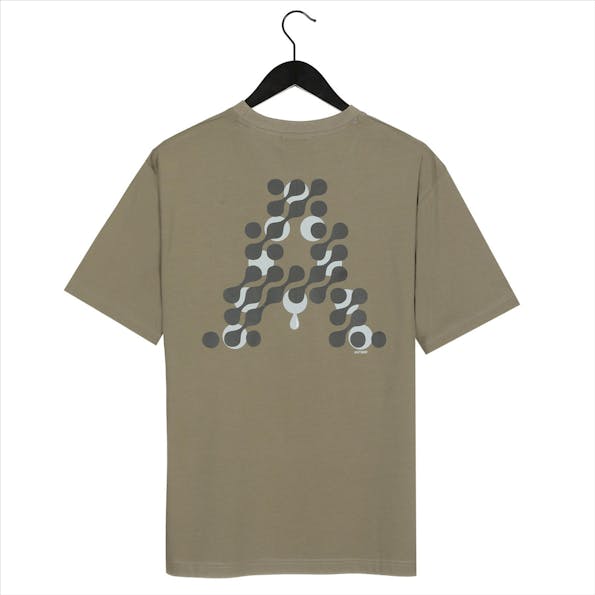 Antwrp - Groene A Backprint T-shirt