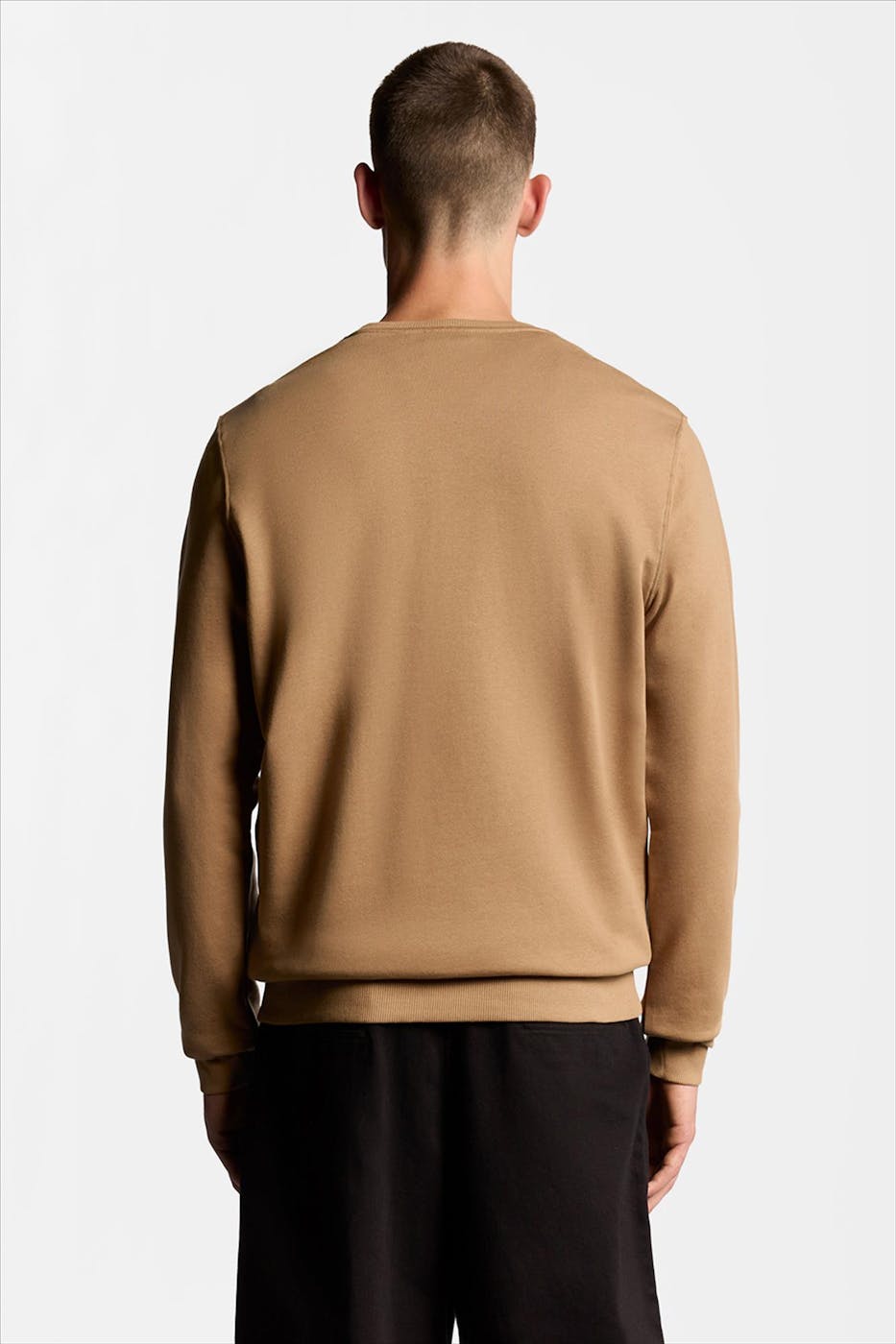 Lyle & Scott - Beige Crew Neck sweater