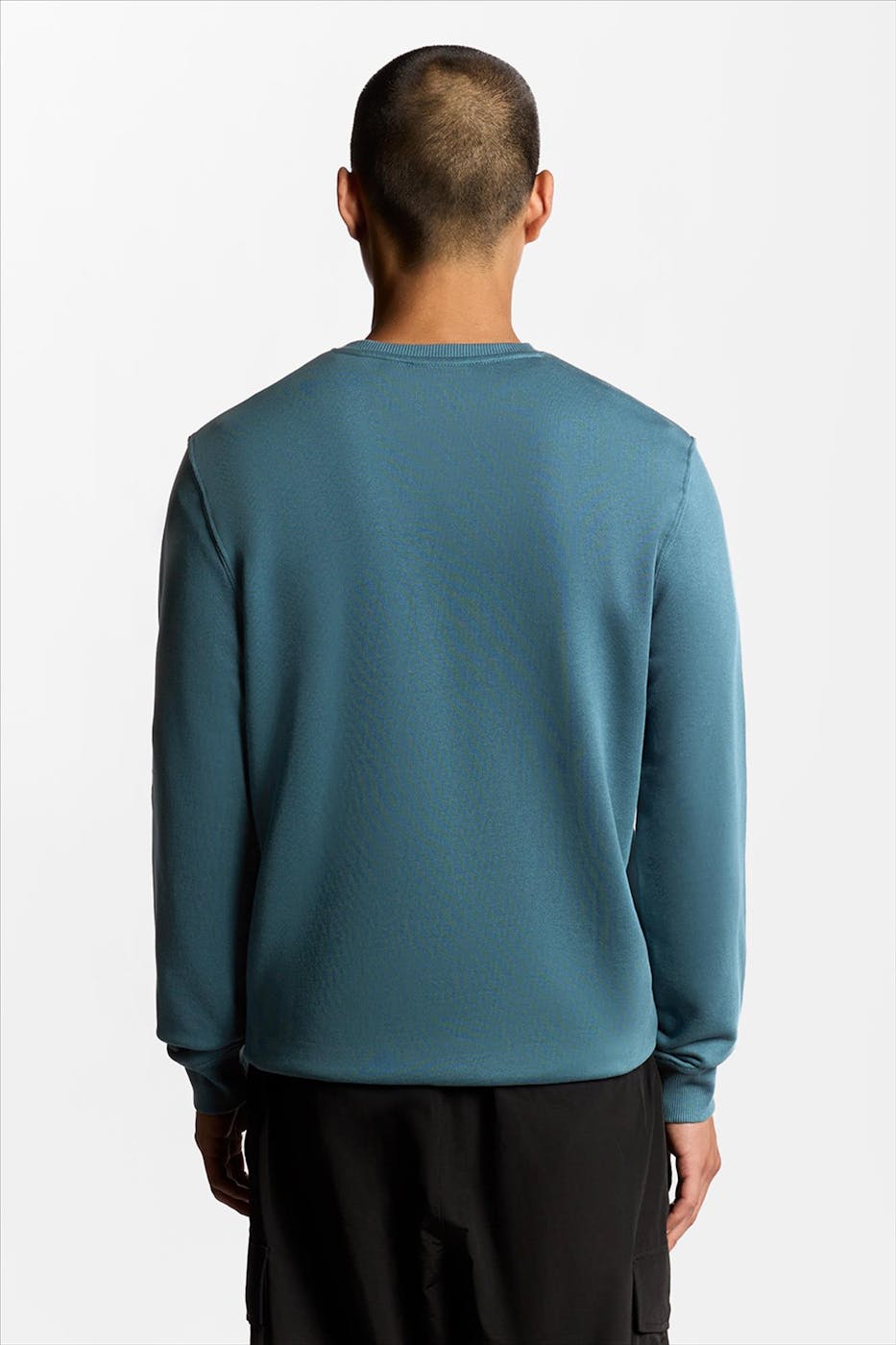 Lyle & Scott - Blauwe Crew Neck sweater