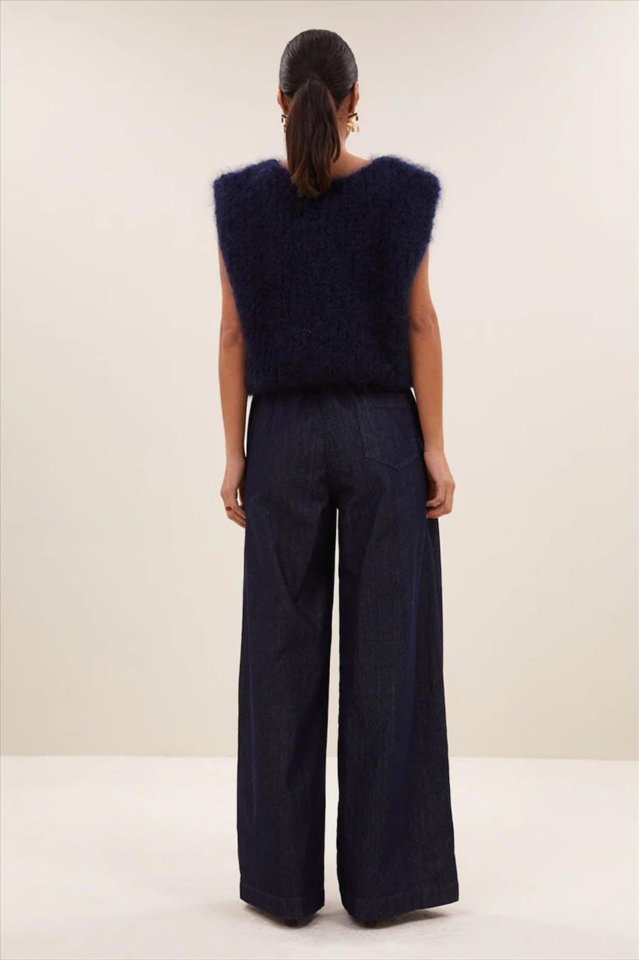BY BAR - Donkerblauwe Jaxx Stockholm jeans