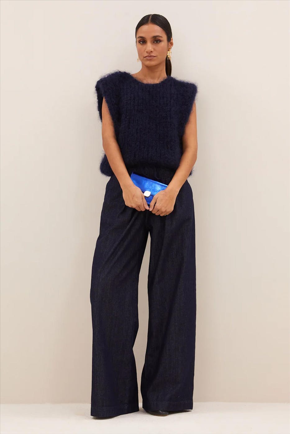 BY BAR - Donkerblauwe Jaxx Stockholm jeans