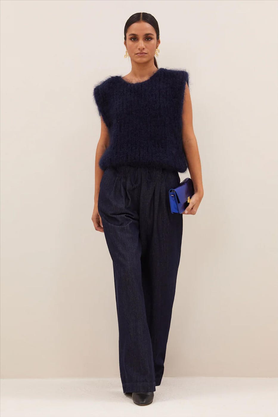 BY BAR - Donkerblauwe Jaxx Stockholm jeans