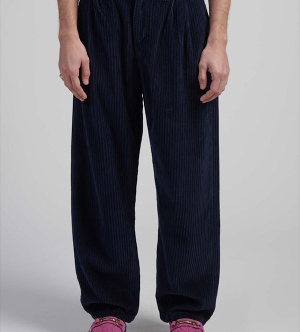 Edwin - Donkerblauwe Bamba broek