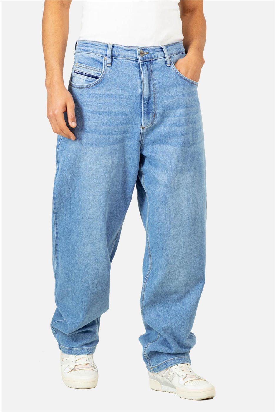 Reell - Lichtblauwe Baggy jeans