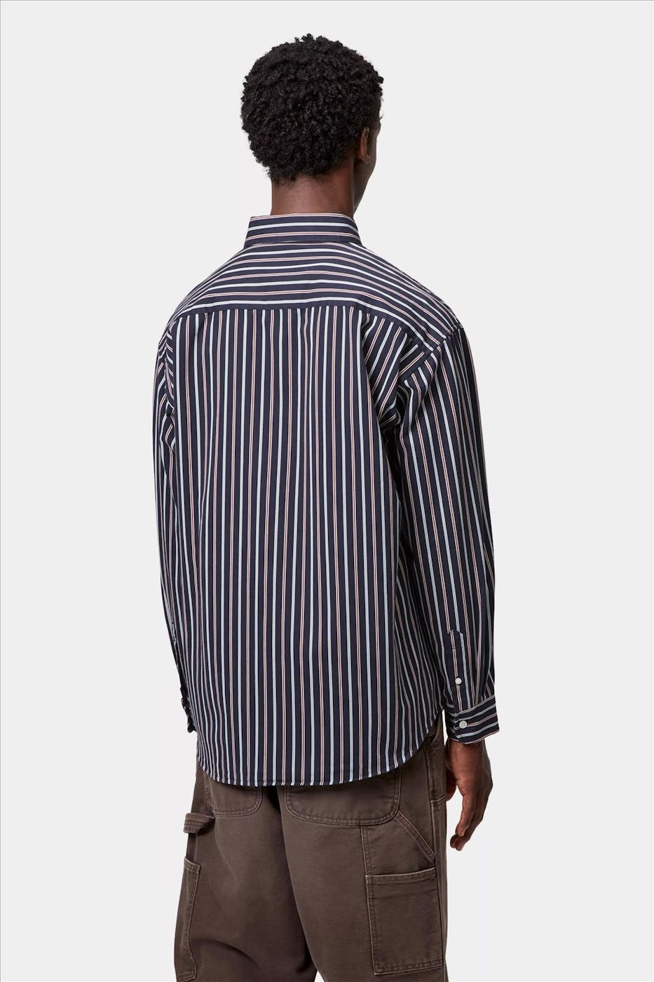 Carhartt WIP - Donkerblauw Palance hemd