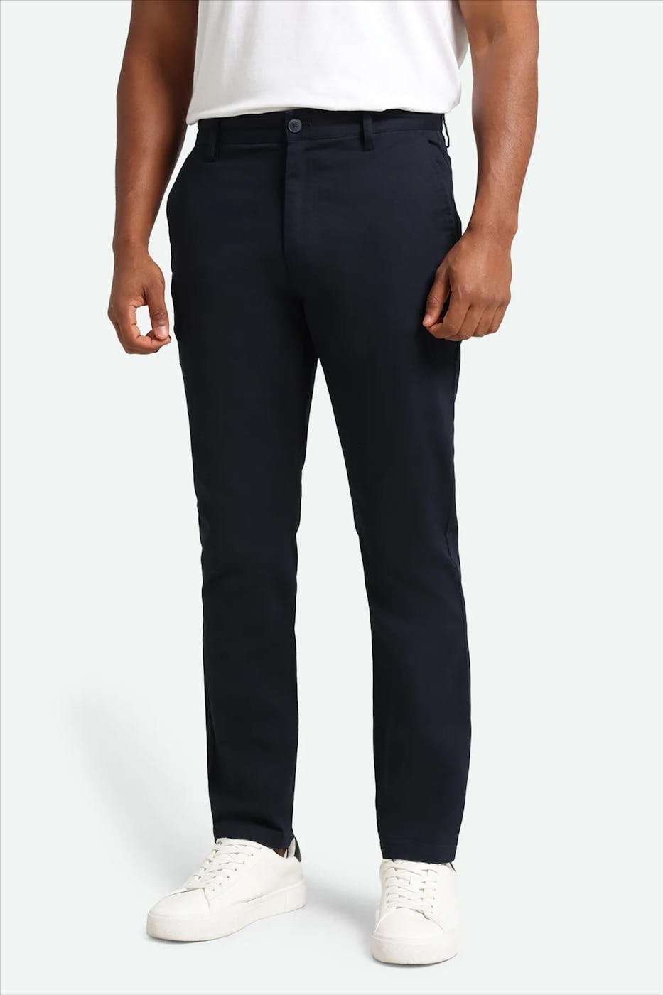 Minimum - Donkerblauwe Deacon chino