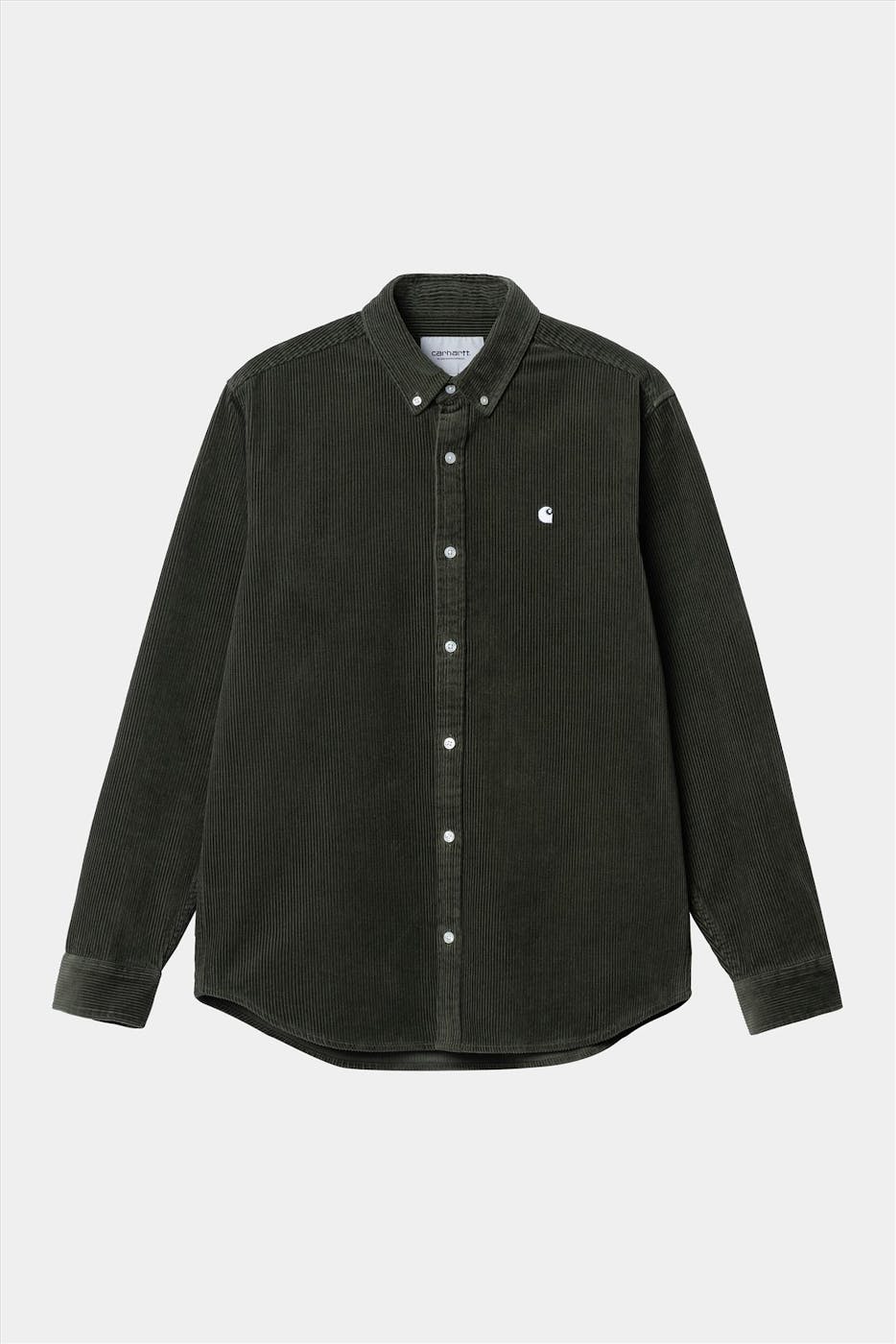 Carhartt WIP - Donkergroen Madison Cord hemd
