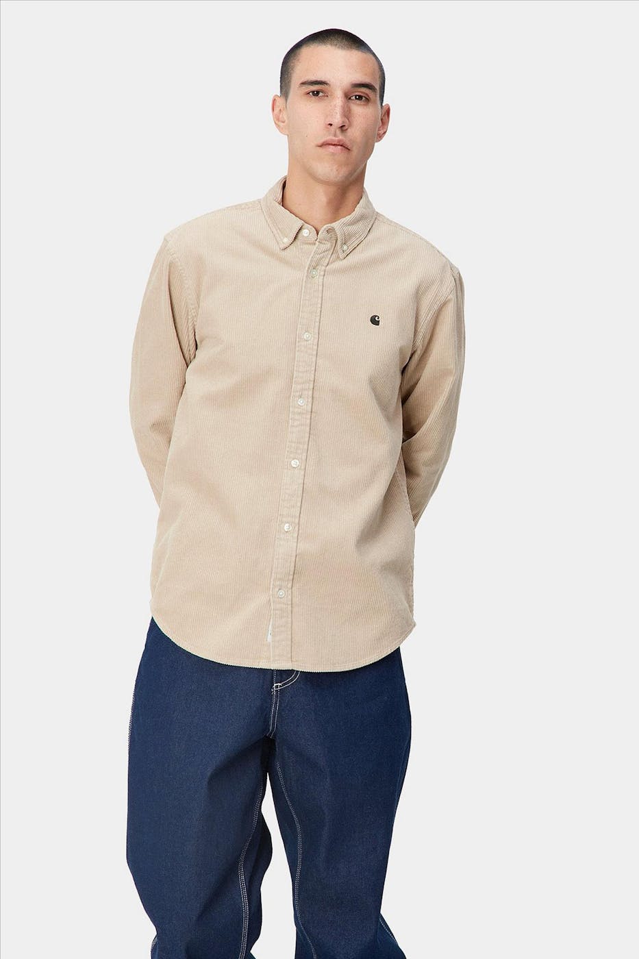 Carhartt WIP - Beige Madison Cord hemd