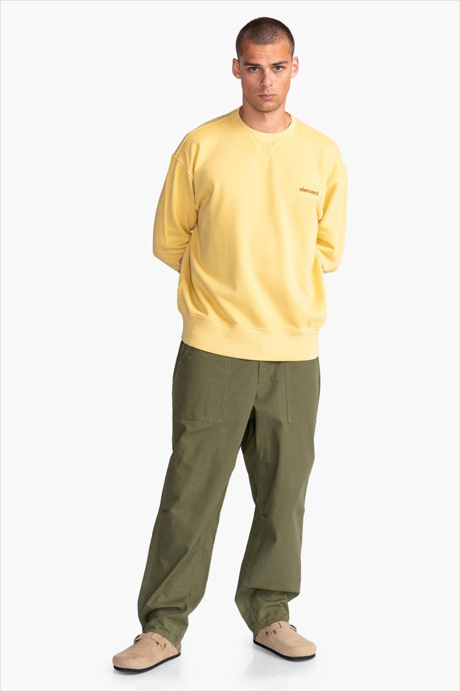 Element - Gele Cornell 3.0 sweater