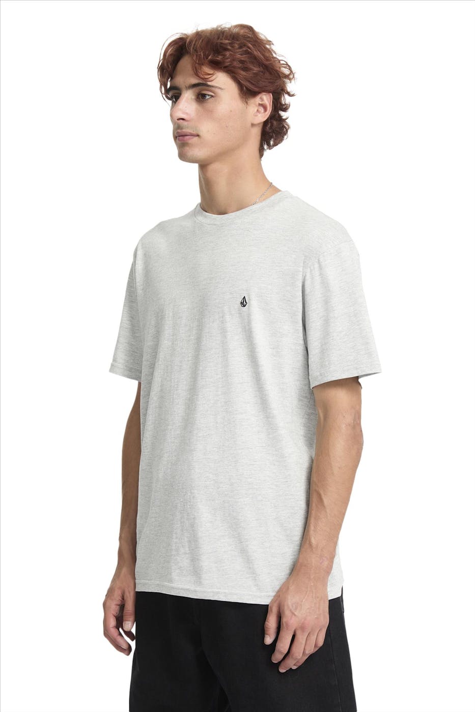 Volcom - Lichtgrijze Stone Blanks T-shirt