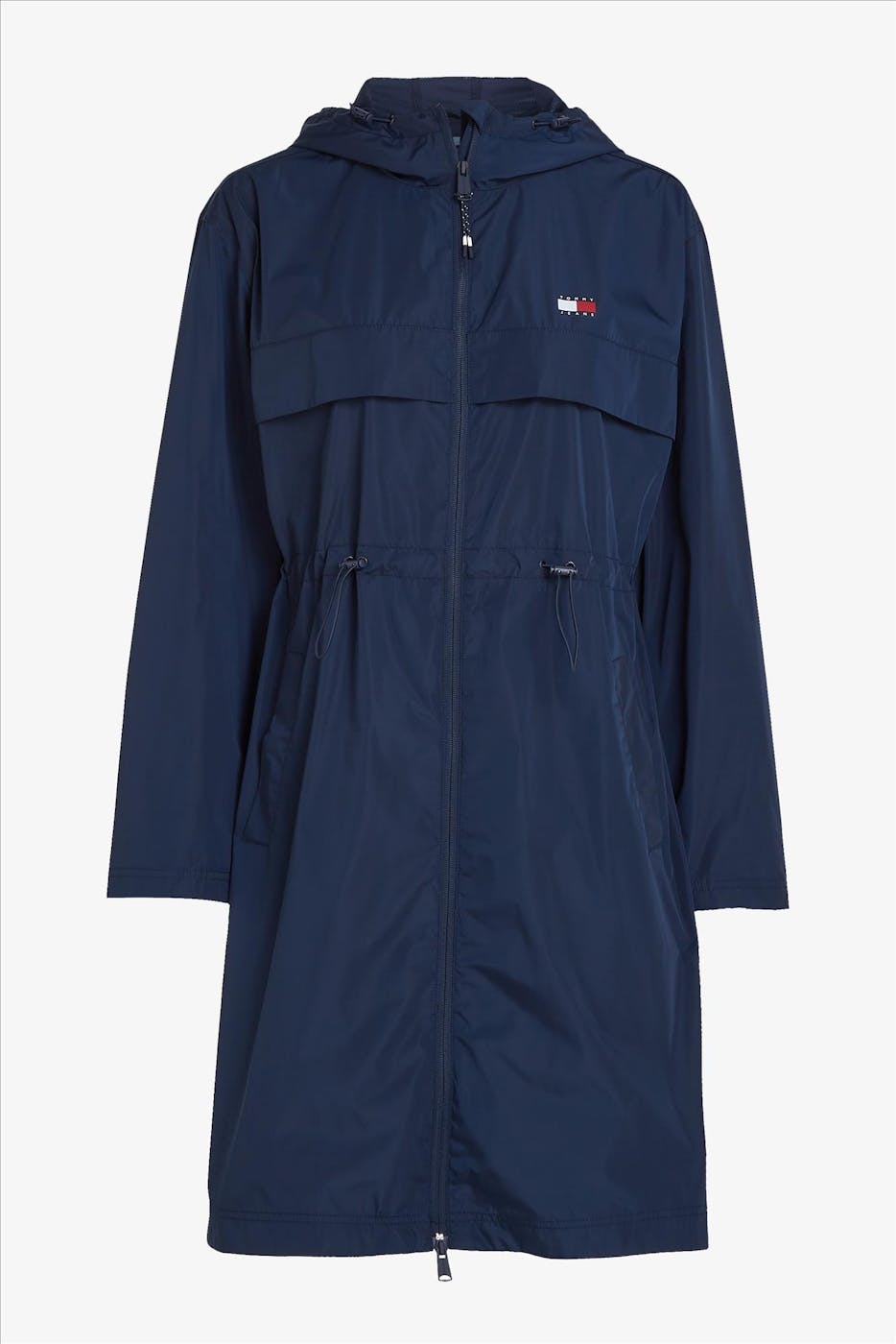 Tommy Jeans - Donkerblauwe Chicago jas