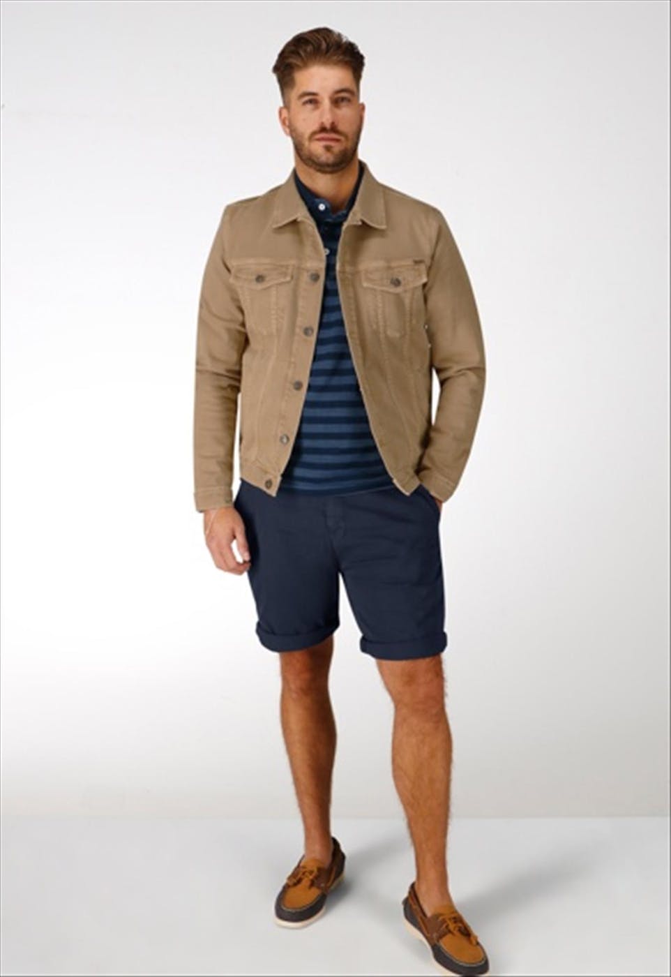 Lee Cooper - Donkerblauwe Barko polo
