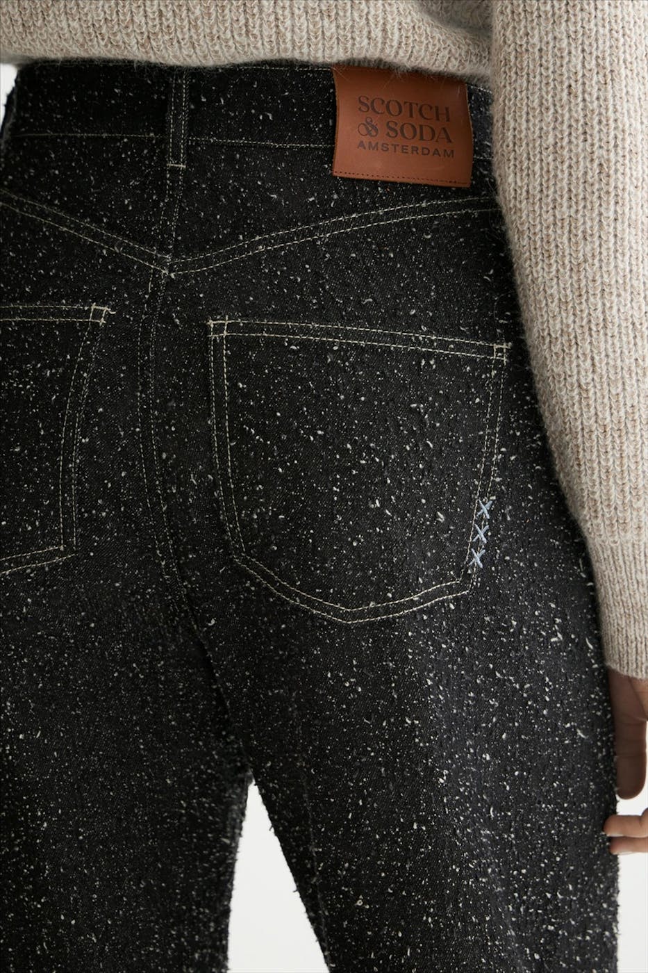 Scotch & Soda - Zwarte The Tide Balloon jeans