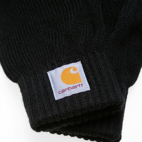 Carhartt WIP - Zwarte Watch handschoenen