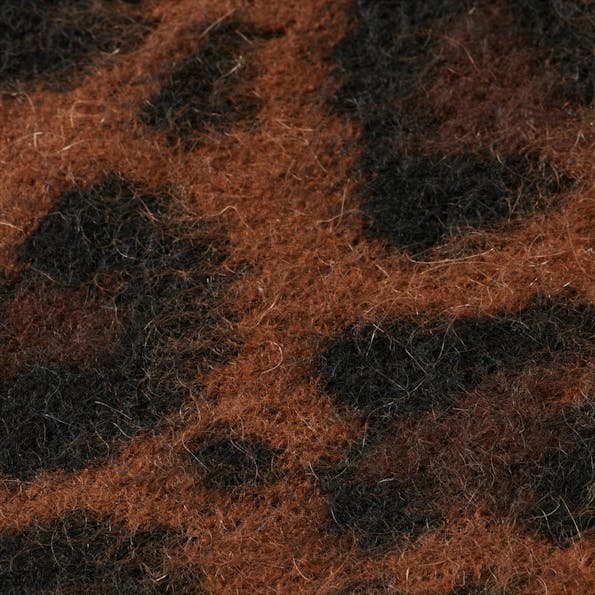 Scotch & Soda - Bruine Fuzzy Leopard trui