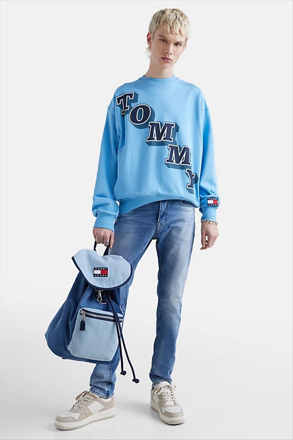 Tommy Jeans - Lichtblauwe Scanton slim jeans