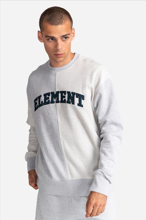 Element - Grijze Crossfield Reverse sweater