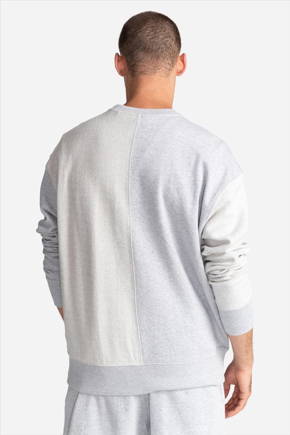Element - Grijze Crossfield Reverse sweater