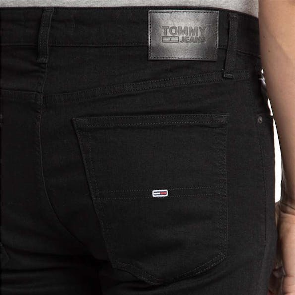 Tommy Jeans - Zwarte Simon skinny jeans