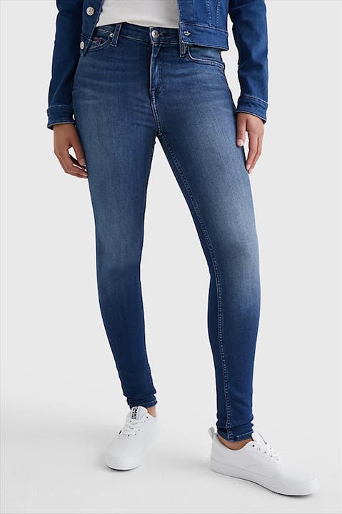 Infrarood menigte werper Skinny jeans dames in donkerblauw | Brooklyn.be | Gratis verzending & retour