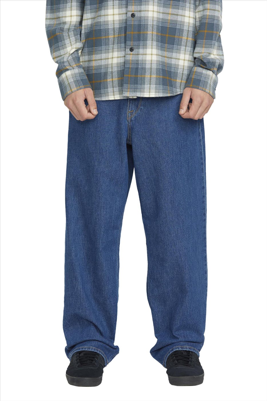 Volcom - Blauwe Billow Baggy jeans