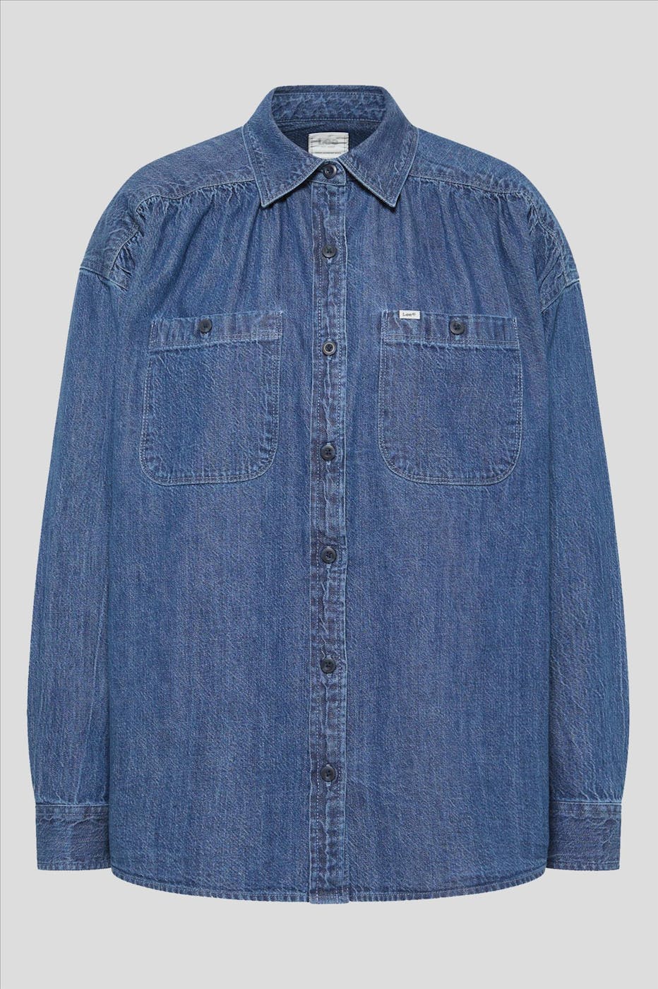 Lee - Donkerblauwe Frontier jeansblouse