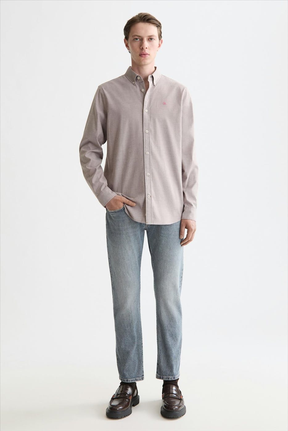 Scotch & Soda - Blauwe The Zee straight jeans
